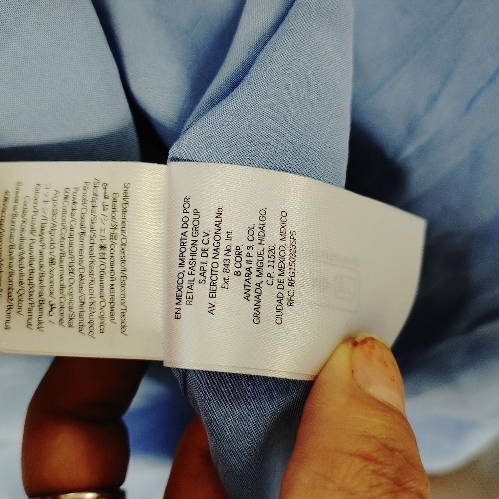 Farm Rio blue superbloom tapestry maxi dress - Picture 12 of 12
